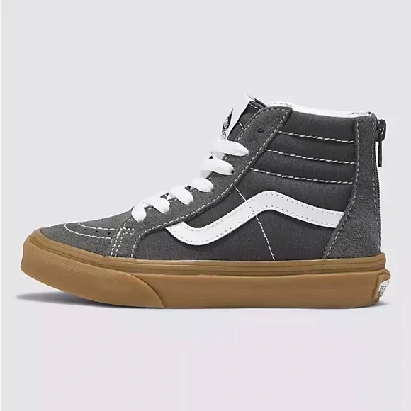 New in box, size 3 Legendary Sk8-Hi with Heel Zippers - Picture 2 of 4